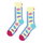 Happy Socks Tagessocke Crew Macarons hellblau - 1 Paar