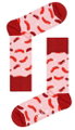 Happy Socks Tagessocke Crew Sausage (Wurst) pink - 1 Paar