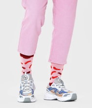 Happy Socks Tagessocke Crew Sausage (Wurst) pink - 1 Paar