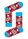 Happy Socks Tagessocke Crew Super Dad rot - 1 Paar