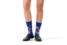 Happy Socks Tagessocke Crew Team France Football Sneaker blau - 1 Paar