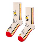 Happy Socks Tagessocke Crew Team Germany Football Sneaker beige - 1 Paar