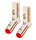 Happy Socks Daily Sock Crew Team Germany Football Sneaker beige - 1 Pair