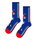 Happy Socks Tagessocke Crew Team Italy Football Sneaker blau - 1 Paar