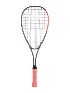Head Junior Squash Racket Radical Junior (175g/head heavy) 2026 graphite grey/orange - strung -