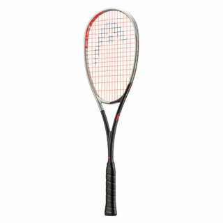 Head Squashschläger Radical 135 #22 (135g/kopflastig) schwarz/silber - besaitet -