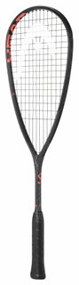Head Squashschläger Speed 135 SB (Slimbody) 135g/grifflastig schwarz - besaitet -