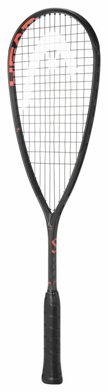 Head Squashschläger Speed 135 SB (Slimbody) 135g/grifflastig schwarz - besaitet -