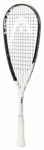 Head Kinder-Squashschläger Extreme Junior 120g/kopflastig 2023 schwarz/weiss - besaitet -