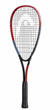 Head Kids Squash Racket Radical Ti #22 (175g/handle-heavy) black/red - strung -