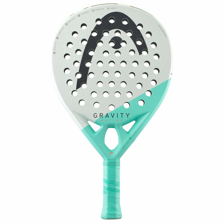 Head Paddle Racket Gravity Motion 355g/Round grey/mint