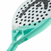 Head Padelschläger Gravity Motion 355g/Rund grau/mint