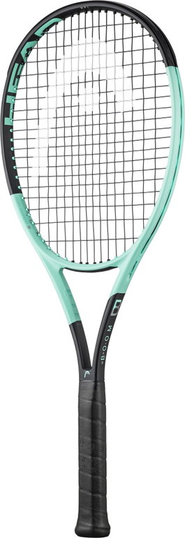Head Tennis Racket Boom MP L 100in/270g 2024 black/turquoise - unstrung -