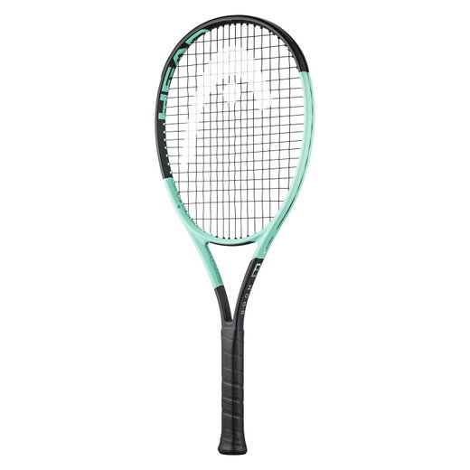 Head Dziecięca rakieta tenisowa Boom 26in/245g (11-14 lat) 2024 czarna/turkusowa - naciągnięta -