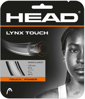 Head Tennissaite Lynx Touch (Kontrolle+Touch) twilight grau 12m Set