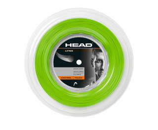 Head Tennissaite Lynx (Haltbarkeit) limegrün 200m Rolle