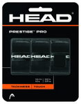 Head Overgrip Prestige Pro (klebrig, glatt) 0.6mm schwarz 3er