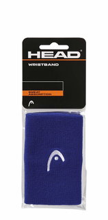 Head Schweissband Handgelenk Jumbo Logo dunkelblau - 2 Stück