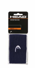 Head Sweatband Wrist Jumbo Logo navy - 2 pieces