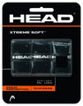Head Overgrip Xtreme Soft 0.5mm (Allound/glatt/gelocht/griffig) schwarz 3er