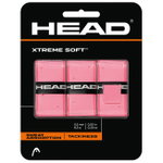 Head Overgrip Xtreme Soft 0.5mm (Allround/smooth/perforated/grippy) pink 3-pack