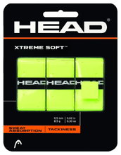 Head Overgrip Xtreme Soft 0.5mm (Allound/glatt/gelocht/griffig) gelb 3er