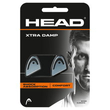 Head Tłumik drgań Xtra Damp przezroczysty/czarny 2 szt.