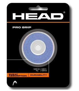 Head Overgrip Pro Grip 0.45mm (with sand-treated surface) blue 3-pack