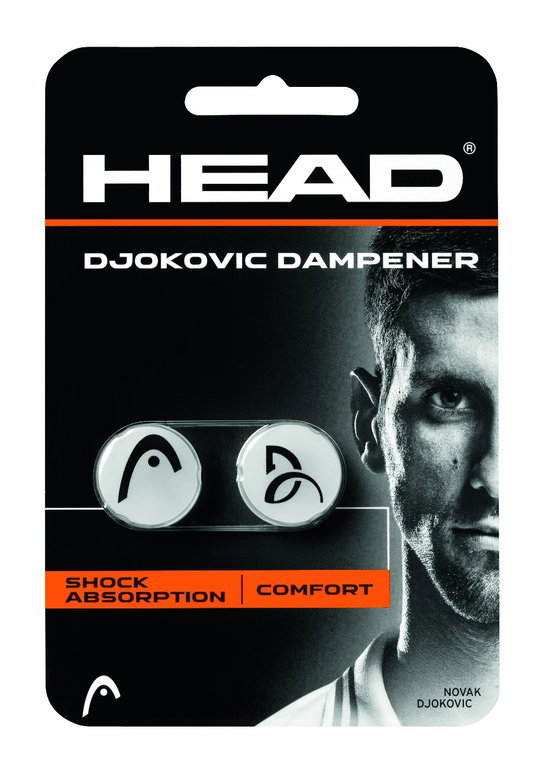 Head Schwingungsdämpfer Djokovic weiss 2er