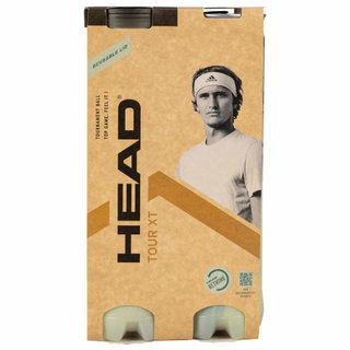 Head Tennisbälle Premium Tour XT Dose 2x4er Bi-Pack