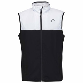 Head Tennisweste Club 22 Vest (kühlender Effekt, schnelltrocknend) schwarz Herren