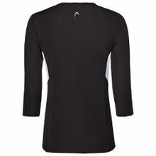 Head Tennis-3/4 Long Sleeve Shirt Club Tech black Women