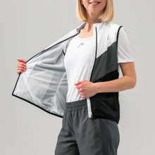 Head Tennis Vest Club (cooling, quick-drying) black ladies