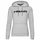 Head Kapuzenpullover Hoodie Club Rosie grau/schwarz Damen