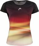 Head Tennis-Shirt DTB Sammy schwarz/bunt Damen
