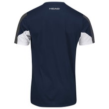 Head Tennis-Tshirt Club Technical (Moisture Transfer Microfiber Technologie) dunkelblau Jungen