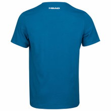 Head Tennis T-shirt Font (Mixed Fabric) blue/yellow Boys