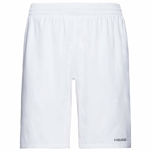 Head Tennishose Bermuda Club (UV-Schutz) kurz weiss Jungen