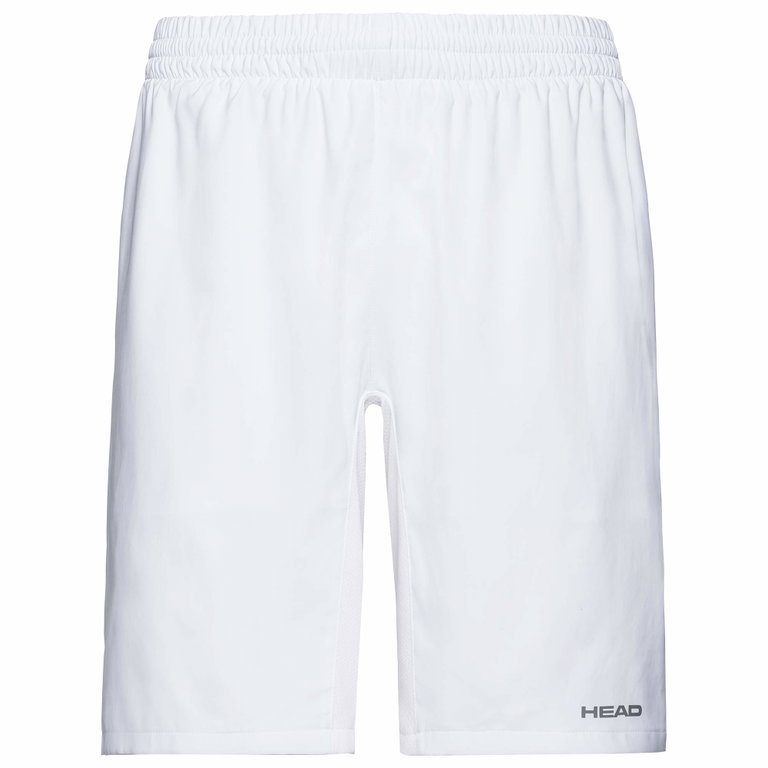 Head Tennishose Bermuda Club (UV-Schutz) kurz weiss Jungen