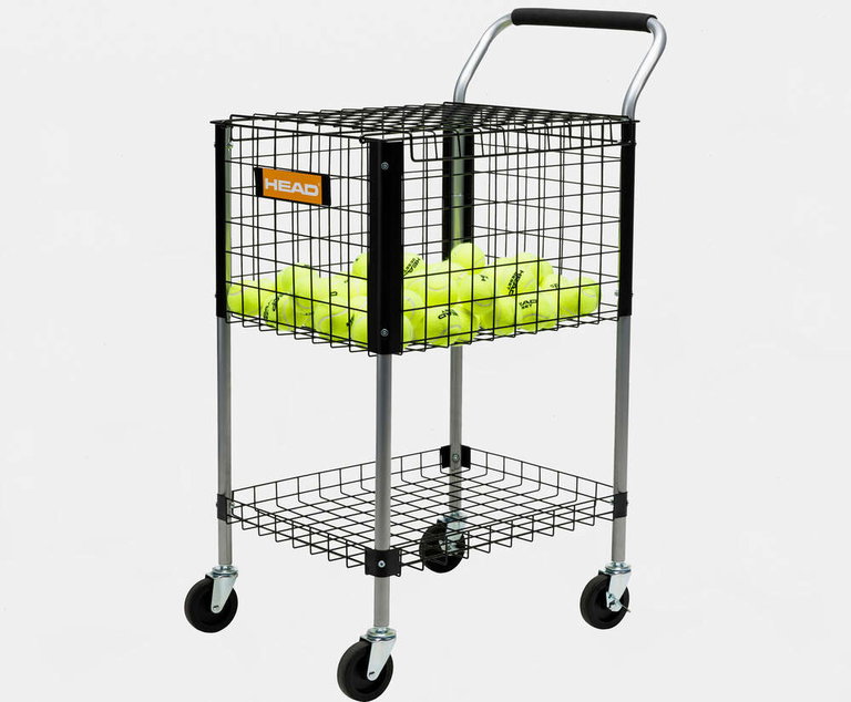 Head Ball Cart with Wheels (for approx. 120 tennis balls)