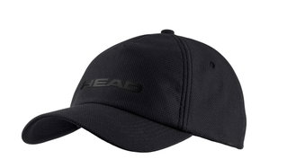 Head Cap Tennis Performance 2024 (Polyester, Velcro closure) black
