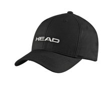 Head Cap Tennis Promotion (Baumwolle) schwarz