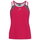 Head Tennis-Tank Top Club (Racer Back, modern) magenta/weiss Mädchen