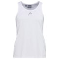 Head Tennis-Tank Top Club (Racer Back, modern) weiss/weiss Mädchen