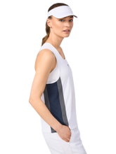 Head Tennis Tank Club 25 Tech Tank Top (Racer Back) 2025 white/navy blue ladies
