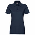 Head Freizeit-Polo (100% Baumwolle) dunkelblau Damen