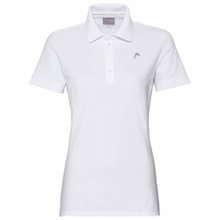 Head Leisure Polo (100% Cotton) White Women