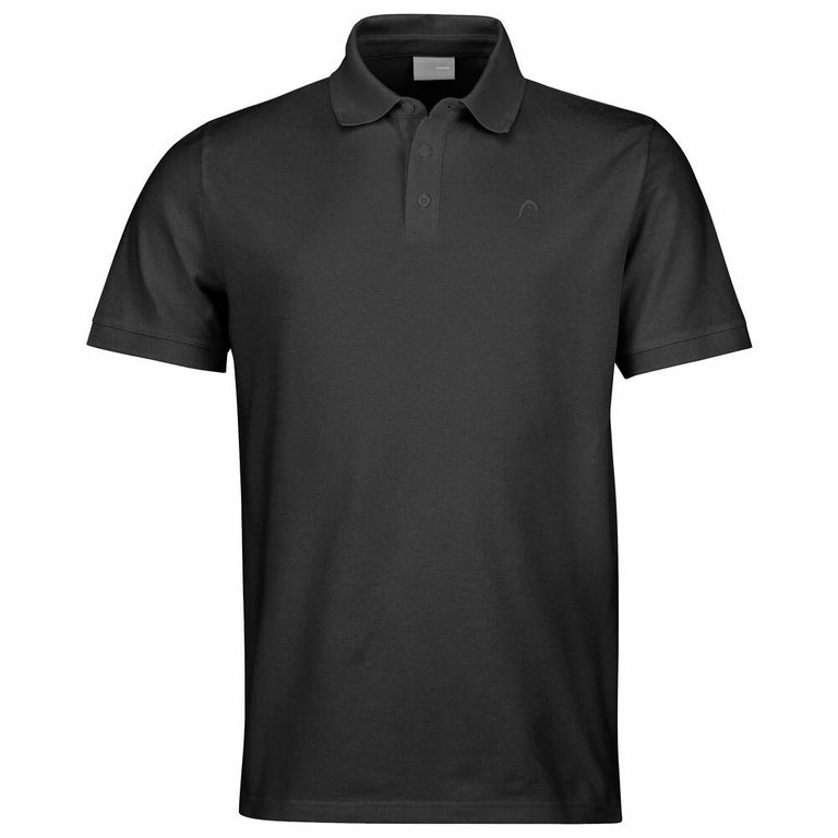 Head Freizeit-Polo Classic (Baumwolle) schwarz Herren