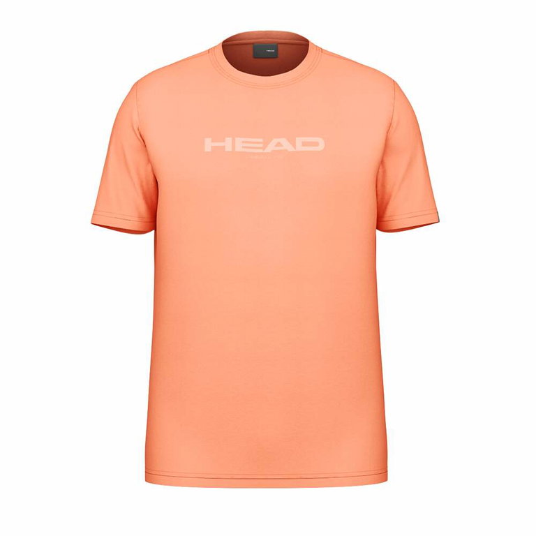 Head Freizeit-T-shirt Motion 2025 (Bio-Baumwolle) orange Herren