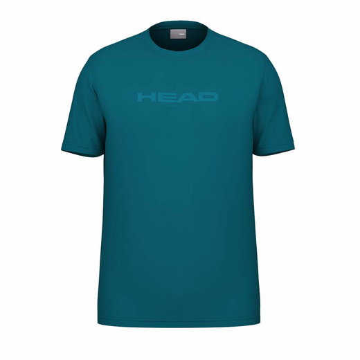 Head Freizeit-T-shirt Motion 2025 (Bio-Baumwolle) tealgrün Herren